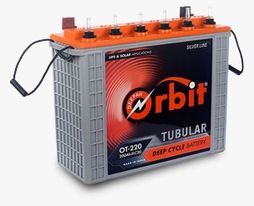 Orbit 12V/220Ah Tubular Battery